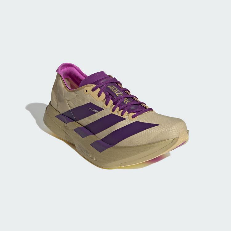 adidas adidas ADIZERO ADIOS PRO 4 SCHUH Laufschuhe Damen - Sand / Rich Purple / Gold Metallic - 3 | SportScheck