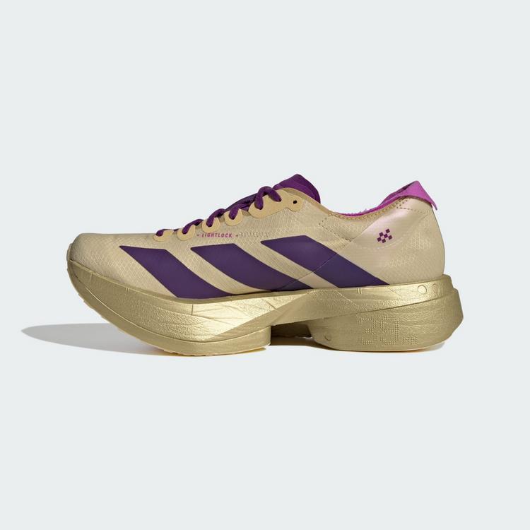 adidas adidas ADIZERO ADIOS PRO 4 SCHUH Laufschuhe Damen - Sand / Rich Purple / Gold Metallic - 5 | SportScheck