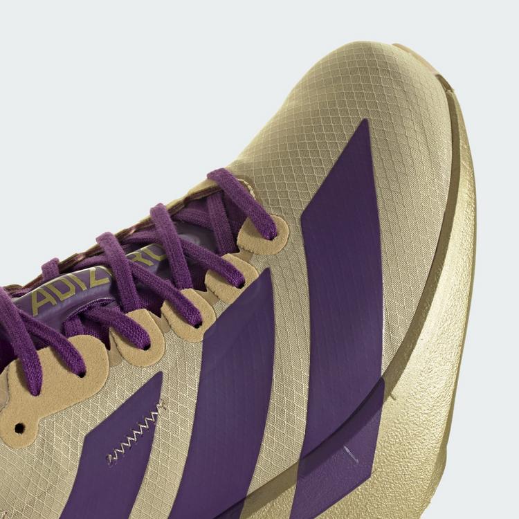 adidas adidas ADIZERO ADIOS PRO 4 SCHUH Laufschuhe Damen - Sand / Rich Purple / Gold Metallic - 7 | SportScheck