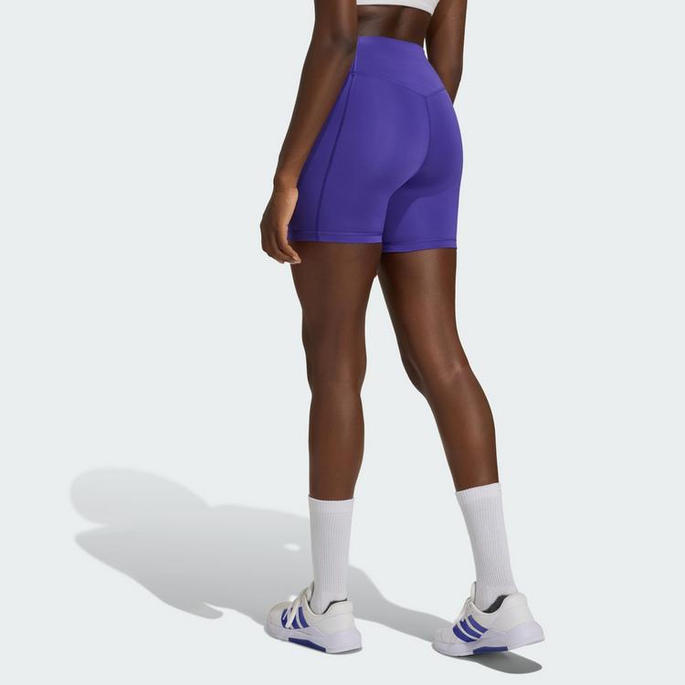 adidas adidas Optime Essentials Workout kurze Leggings Tights Damen - Pure Purple - 1 | SportScheck