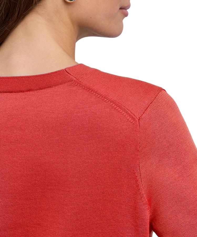 Falke Falke Cotton Crew Neck Strickpullover Damen - rust (8404) - 2 | SportScheck