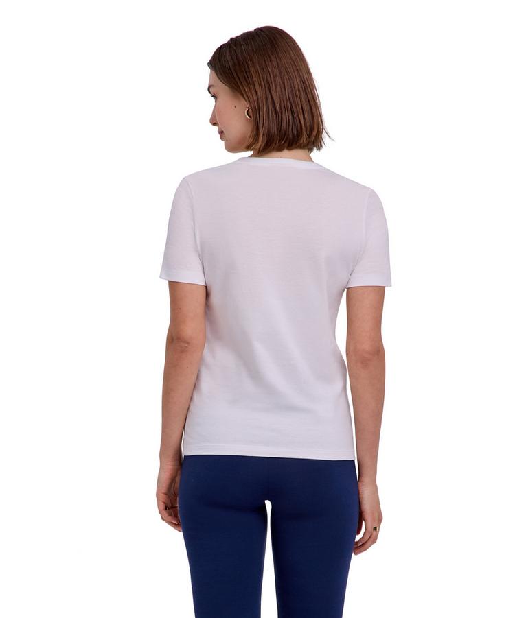 Falke Falke V-Neck T-Shirt Damen - white (2000) - 0 | SportScheck