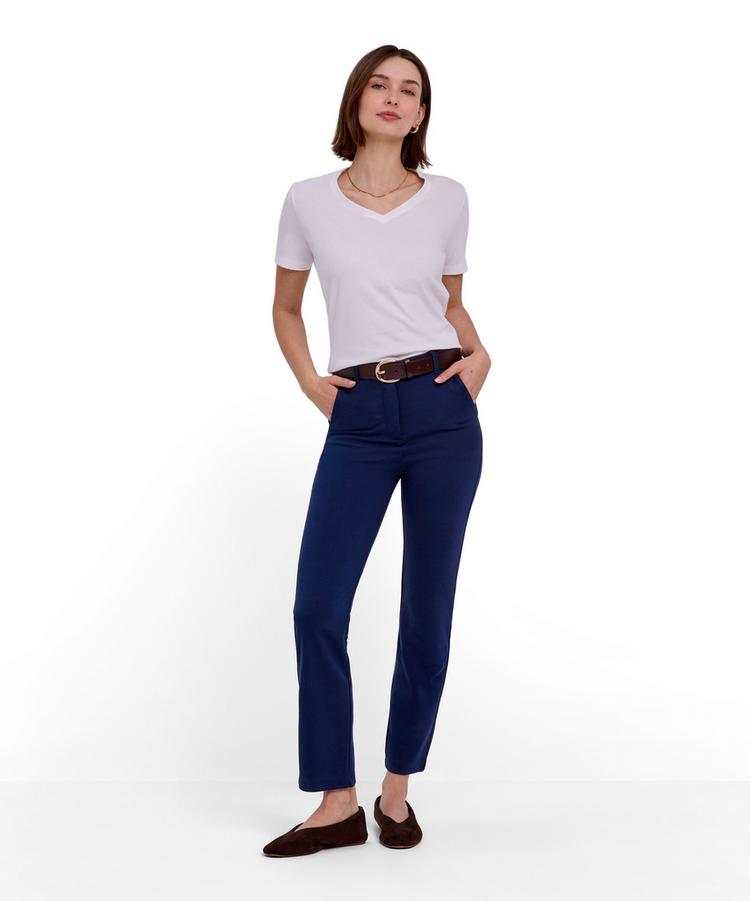 Falke Falke V-Neck T-Shirt Damen - white (2000) - 1 | SportScheck