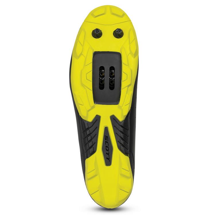SCOTT SCOTT Radschuh Mountainbike Comp Boa Fahrradschuhe Herren - matt black/sulphur yellow - 9 | SportScheck