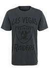 Re:Covered NFL Raiders Logo Printshirt Herren - Black