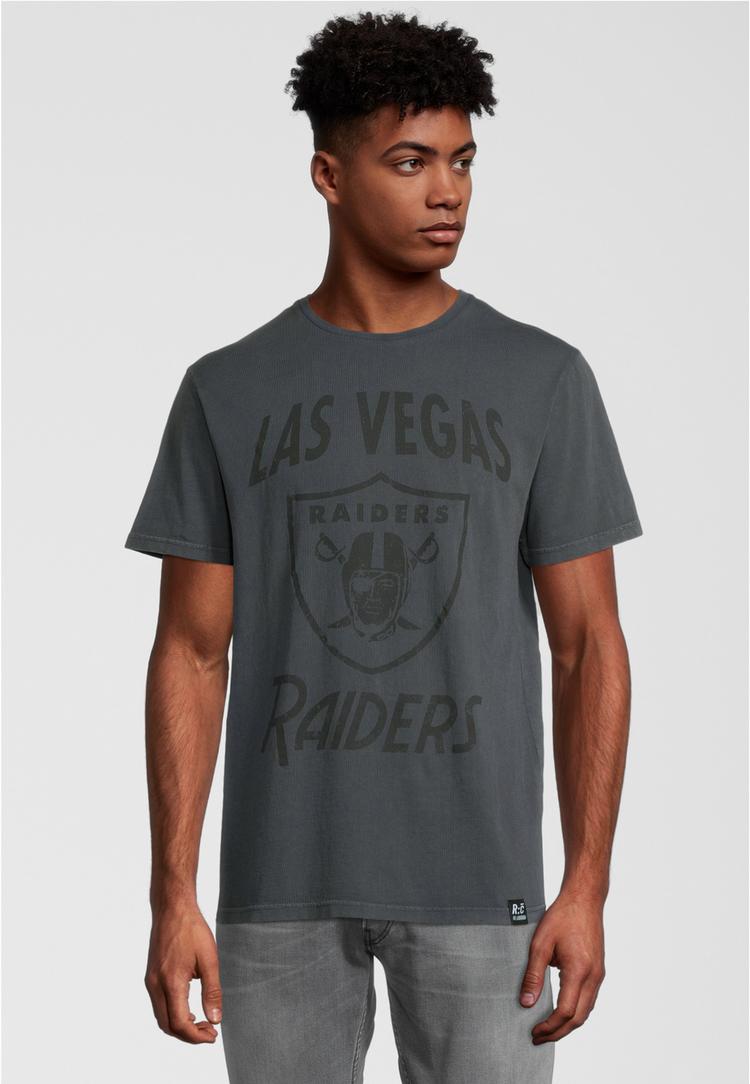 Re:Covered Re:Covered NFL Raiders Logo Printshirt Herren - Black - 0 | SportScheck