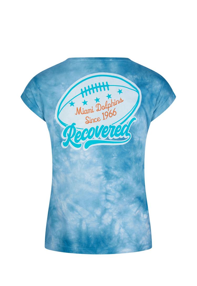 Re:Covered Re:Covered NFL Dolphins Printshirt Damen - Aqua Tie-Dye - 0 | SportScheck
