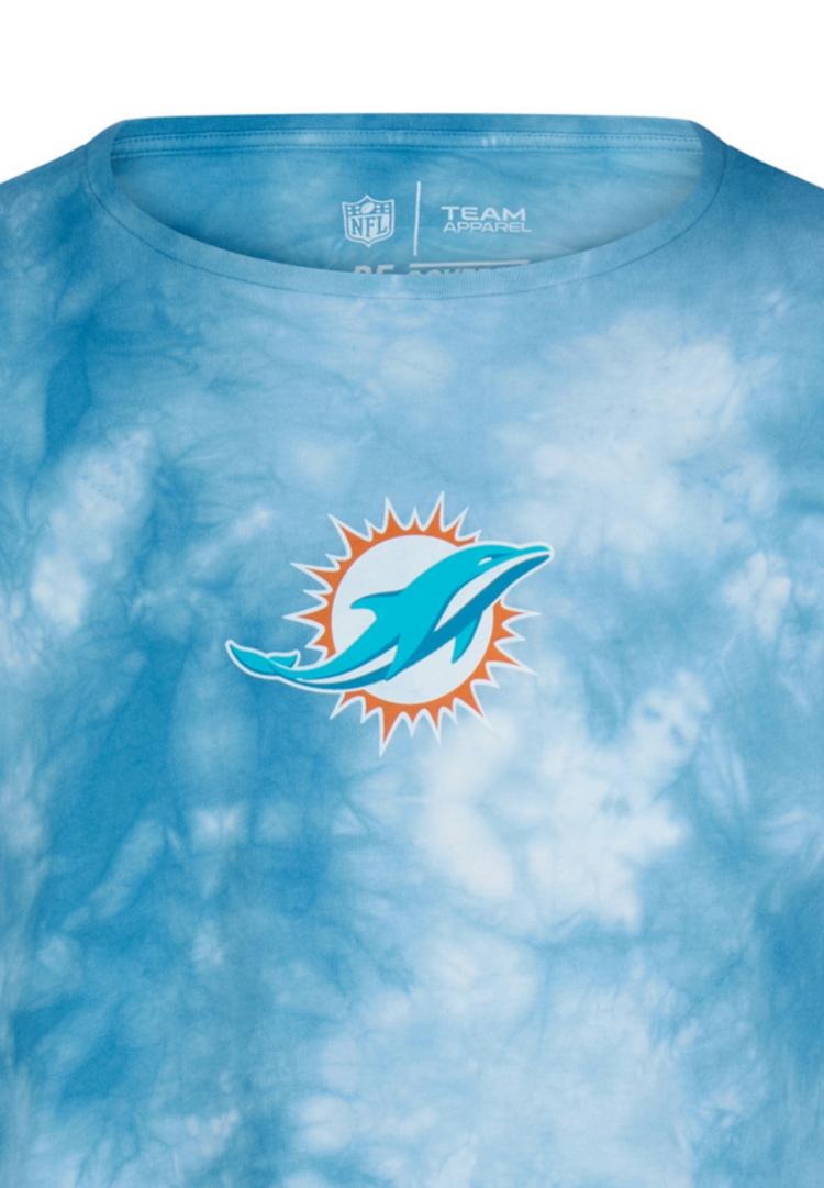 Re:Covered Re:Covered NFL Dolphins Printshirt Damen - Aqua Tie-Dye - 0 | SportScheck