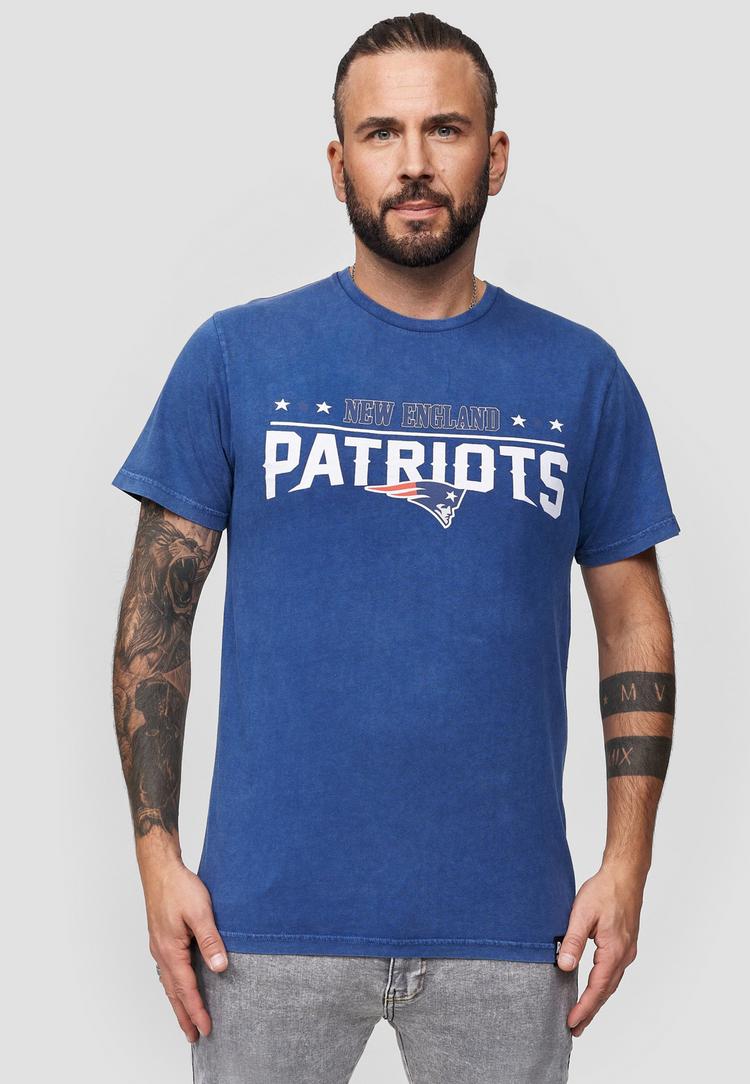 Re:Covered Re:Covered NFL New England Patriots Printshirt Herren - Blau - 0 | SportScheck