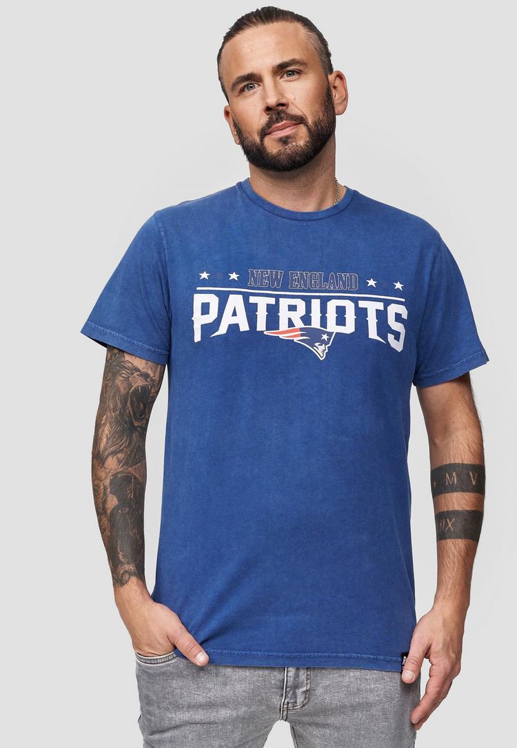Re:Covered Re:Covered NFL New England Patriots Printshirt Herren - Blau - 2 | SportScheck