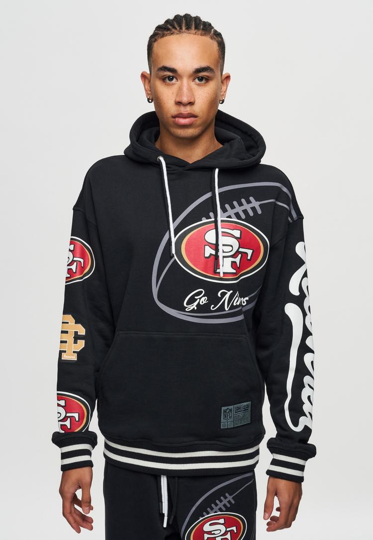 Re:Covered Re:Covered NFL 49ERS Go Niner Hoodie Herren - Black - 0 | SportScheck