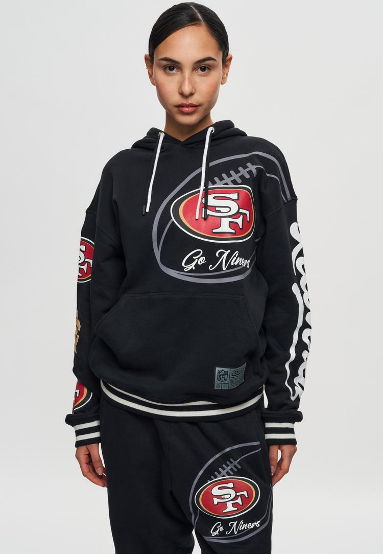 Re:Covered Re:Covered NFL 49ERS Go Niner Hoodie Herren - Black - 1 | SportScheck