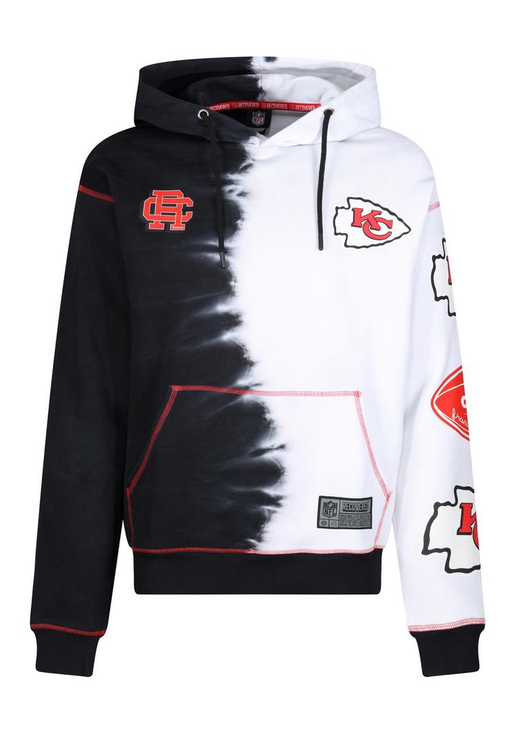 Re:Covered Re:Covered NFL Chiefs Ink Dye Effect On Hoodie Herren - Black - 0 | SportScheck