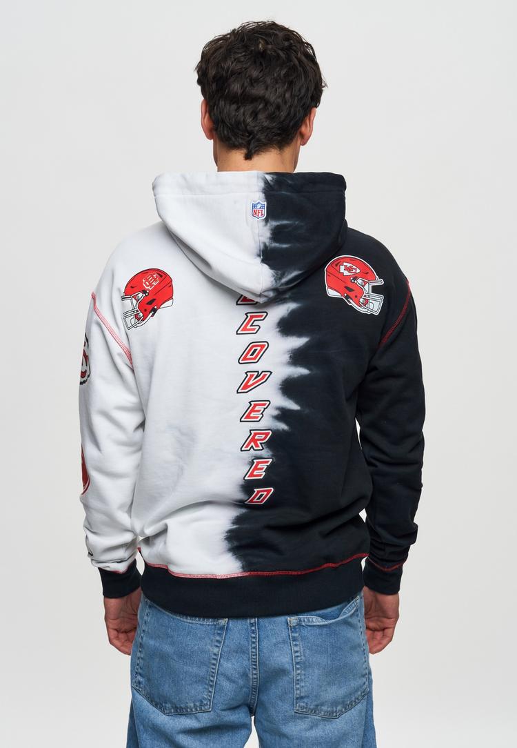 Re:Covered Re:Covered NFL Chiefs Ink Dye Effect On Hoodie Herren - Black - 1 | SportScheck