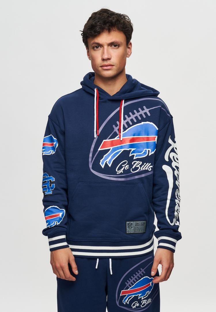 Re:Covered Re:Covered NFL Bills Go Bills Hoodie Herren - Navy - 0 | SportScheck