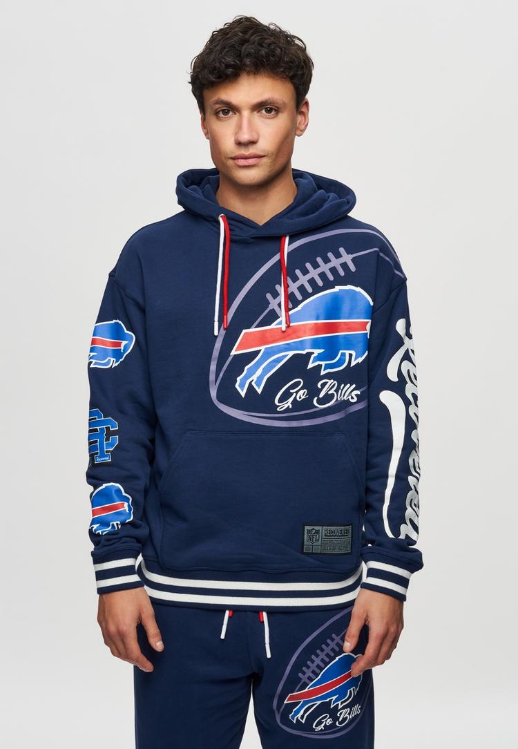 Re:Covered Re:Covered NFL Bills Go Bills Hoodie Herren - Navy - 1 | SportScheck