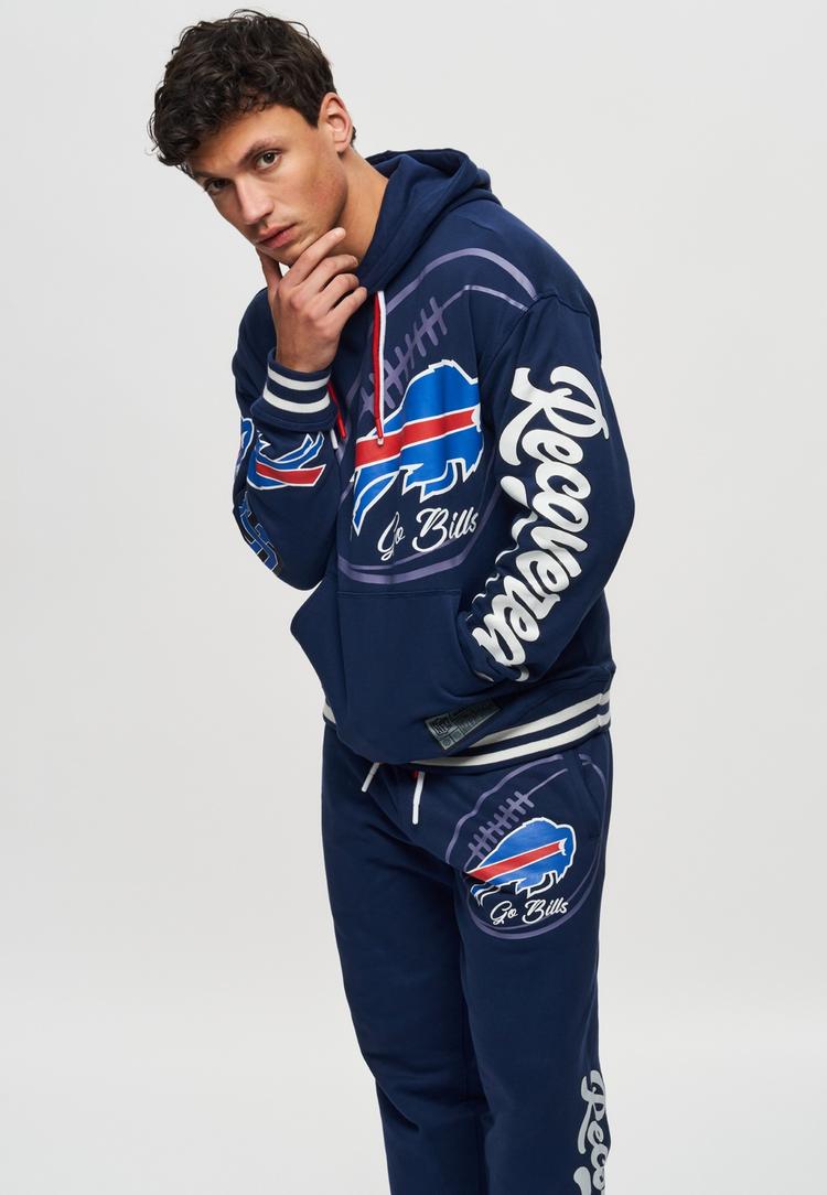 Re:Covered Re:Covered NFL Bills Go Bills Hoodie Herren - Navy - 2 | SportScheck