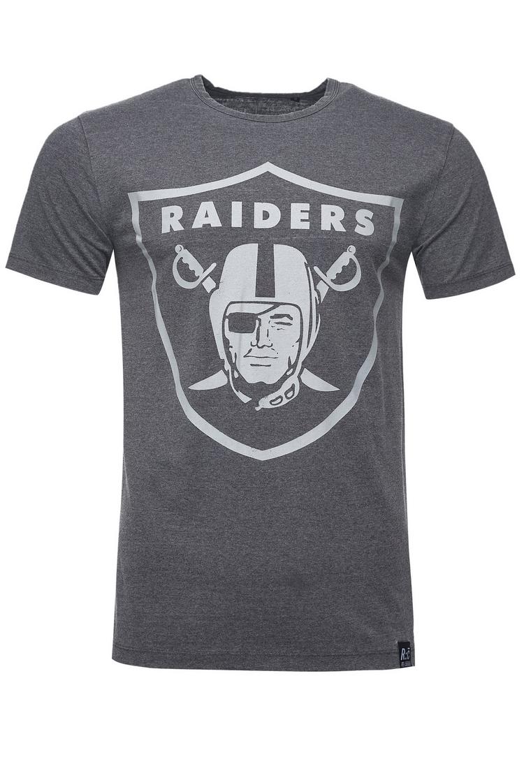 Re:Covered Re:Covered NFL Raiders Classic Vintage Printshirt Herren - dunkelgrau - 0 | SportScheck