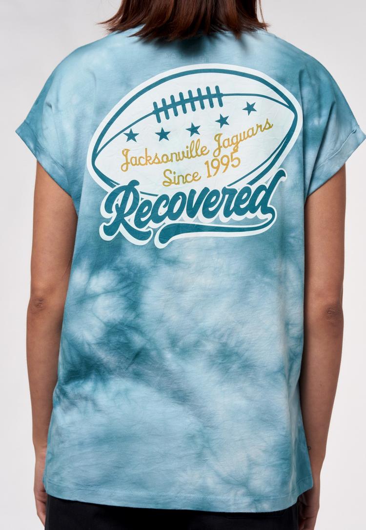 Re:Covered Re:Covered NFL Jaguars Printshirt Damen - Aqua Tie-Dye - 0 | SportScheck