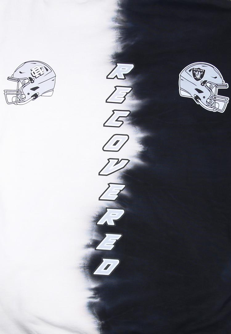 Re:Covered Re:Covered NFL Raiders Ink Dye Effect On Hoodie Herren - Black - 0 | SportScheck