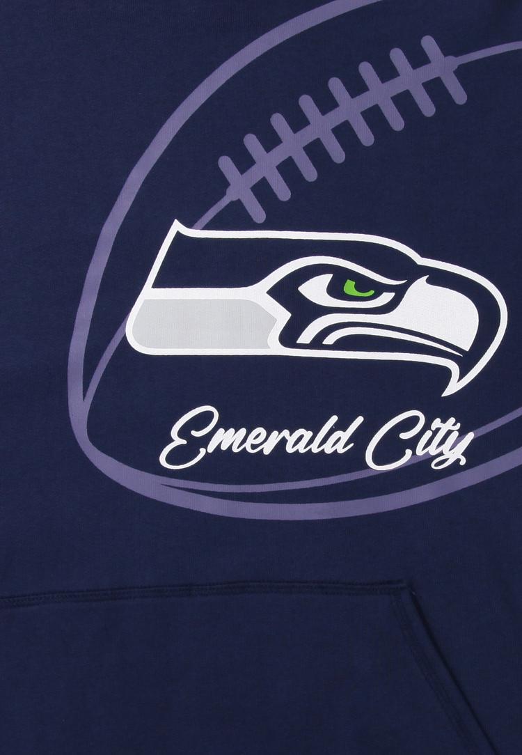 Re:Covered Re:Covered NFL Seahawks Emerald City Hoodie Herren - Navy - 0 | SportScheck