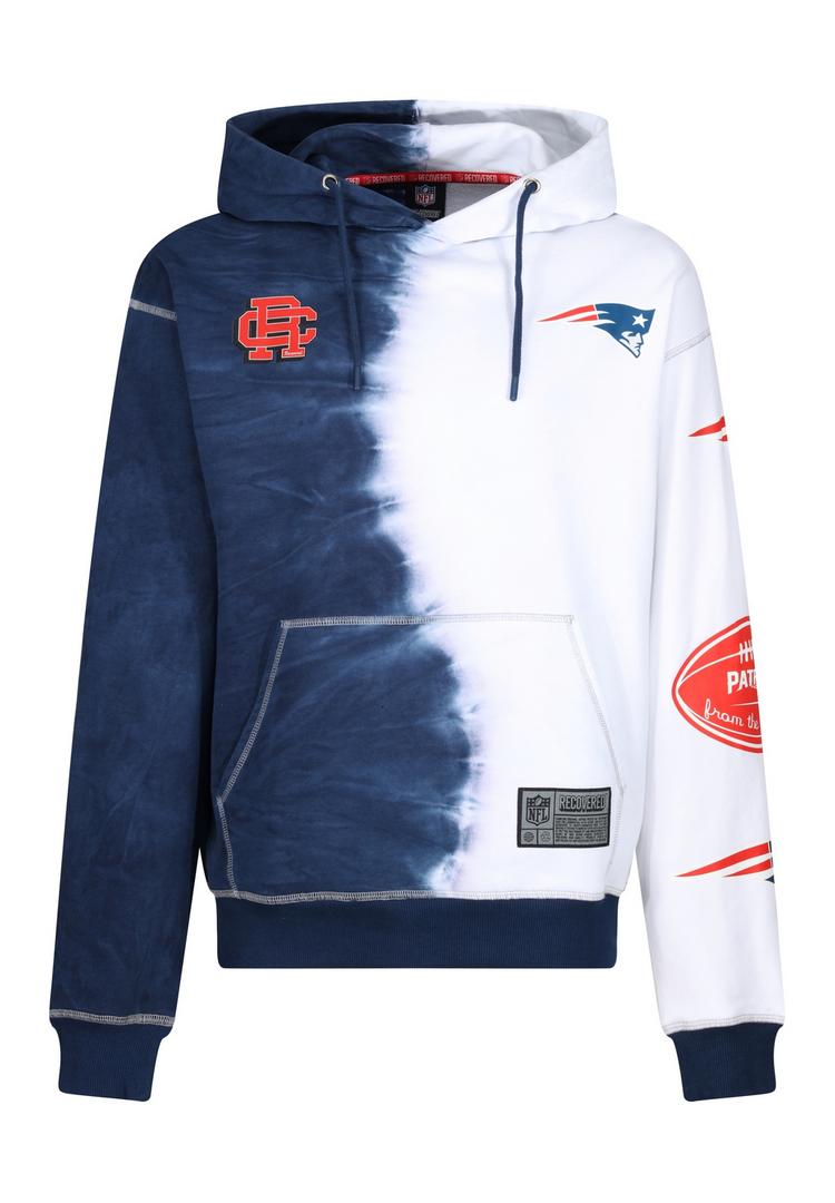 Re:Covered Re:Covered NFL Patriots Ink Dye Effect On Hoodie Herren - Navy - 0 | SportScheck