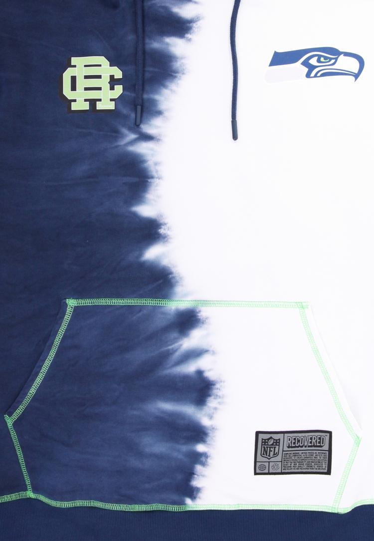 Re:Covered Re:Covered NFL Seahawks Ink Dye Effect On Hoodie Herren - Navy - 0 | SportScheck