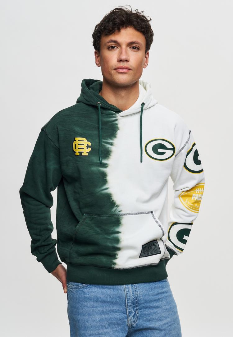 Re:Covered Re:Covered NFL Packers Ink Dye Effect On Hoodie Herren - Green - 1 | SportScheck
