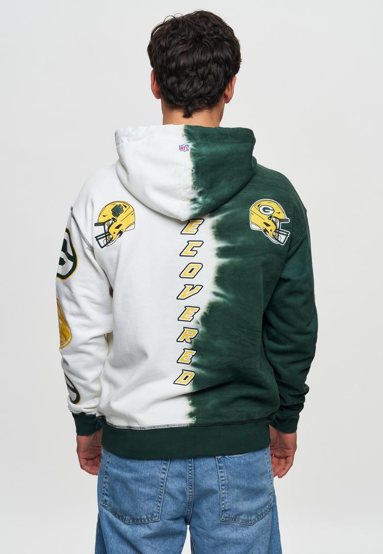 Re:Covered Re:Covered NFL Packers Ink Dye Effect On Hoodie Herren - Green - 3 | SportScheck