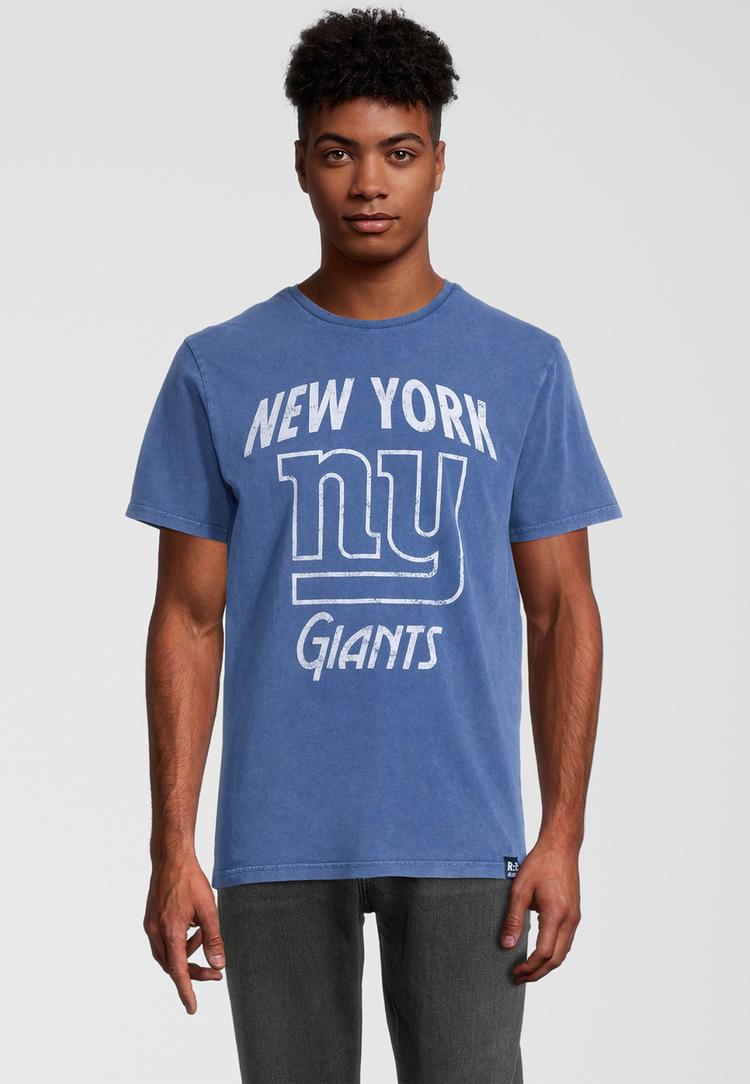 Re:Covered Re:Covered NFL NY Giants Logo Printshirt Herren - Blau - 0 | SportScheck