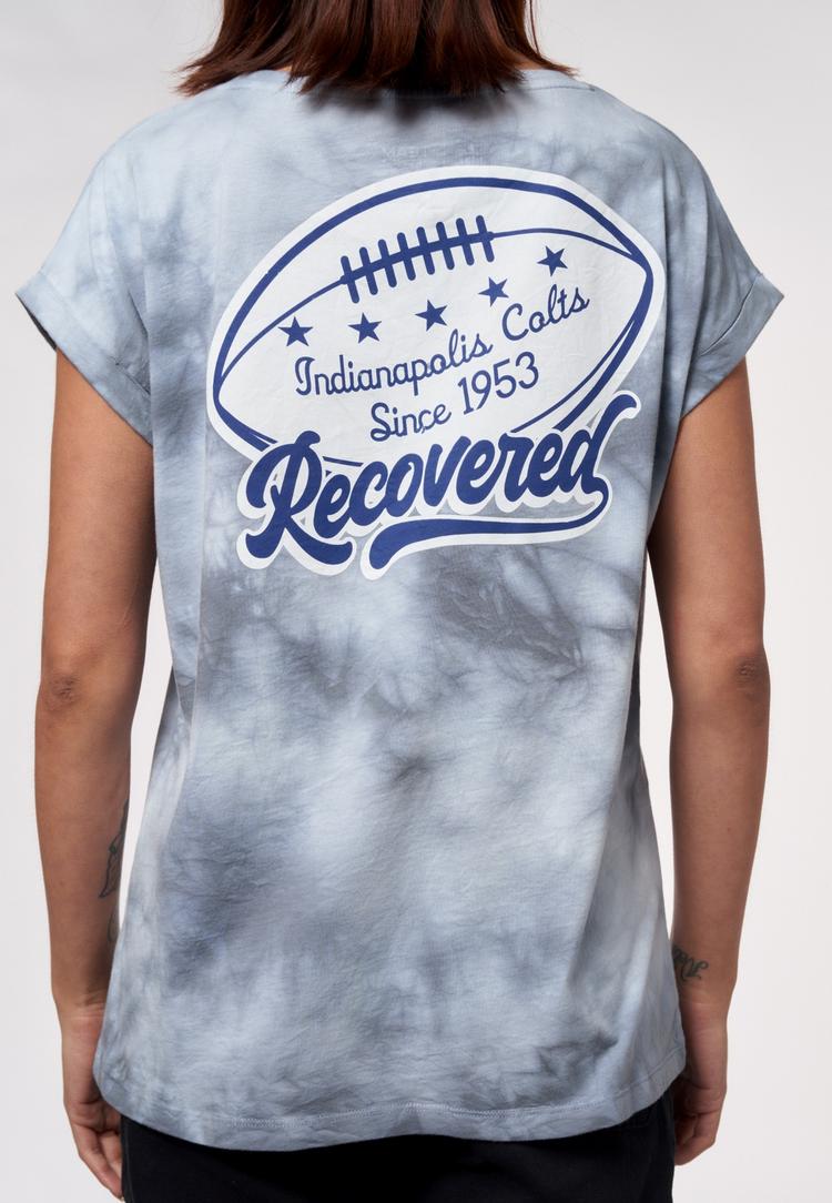Re:Covered Re:Covered NFL Colts Printshirt Damen - Blue Tie-Dye - 0 | SportScheck