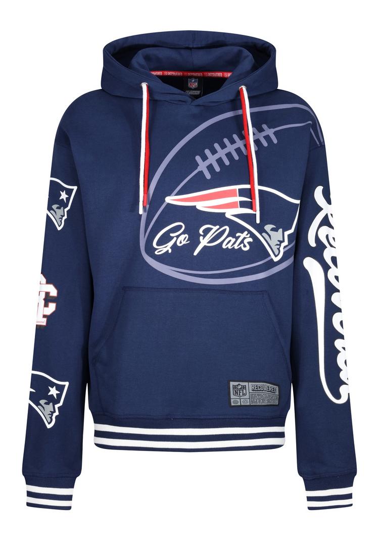 Re:Covered Re:Covered NFL Patriots Go Pats Hoodie Herren - Navy - 0 | SportScheck