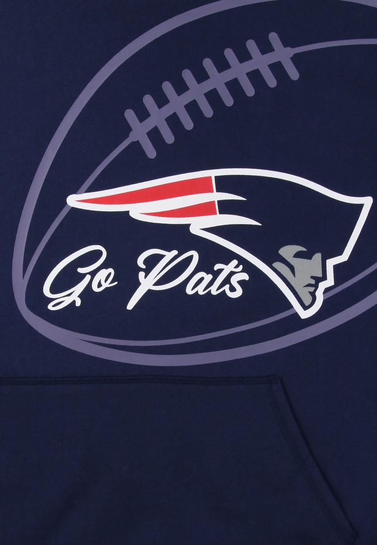 Re:Covered Re:Covered NFL Patriots Go Pats Hoodie Herren - Navy - 0 | SportScheck