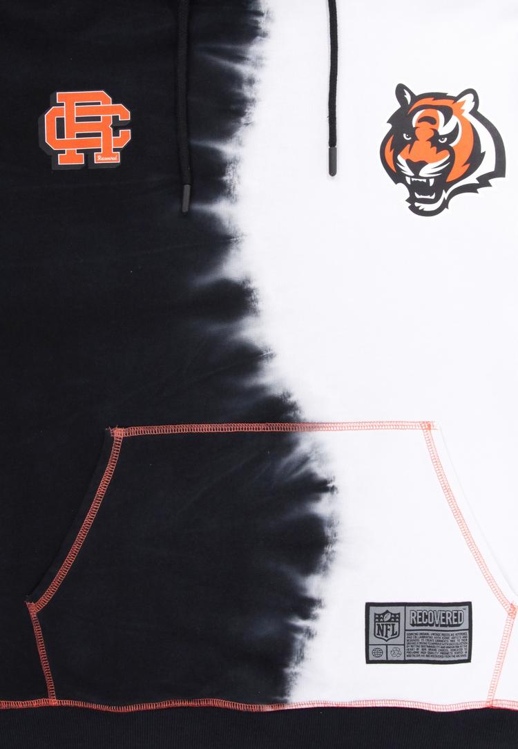 Re:Covered Re:Covered NFL Bengals Ink Dye Effect On Hoodie Herren - Black - 0 | SportScheck