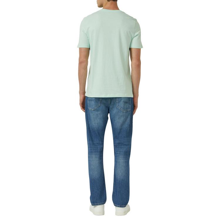 S.OLIVER S.OLIVER T-Shirt T-Shirt Herren - T&uuml;rkis/Dunkelgrau/T&uuml;rkis/Schwarz - 5 | SportScheck