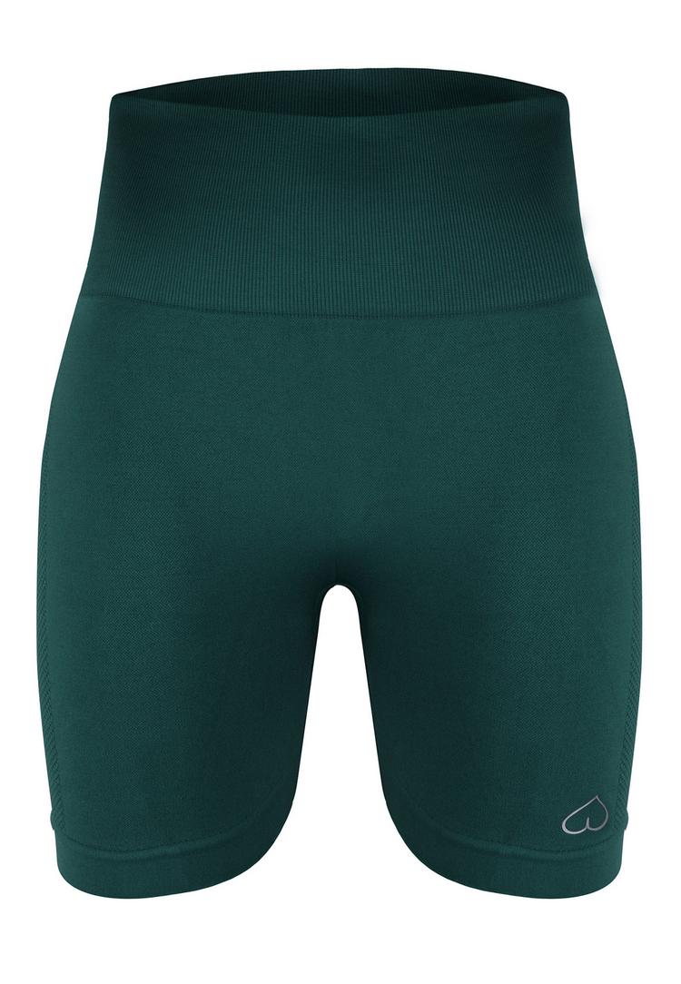 BeShaped BeShaped Power Up! Tights Damen - Dark green - 0 | SportScheck