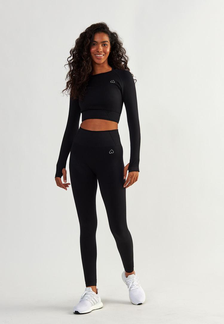 BeShaped BeShaped Femme Force Langarmshirt Damen - Black - 1 | SportScheck