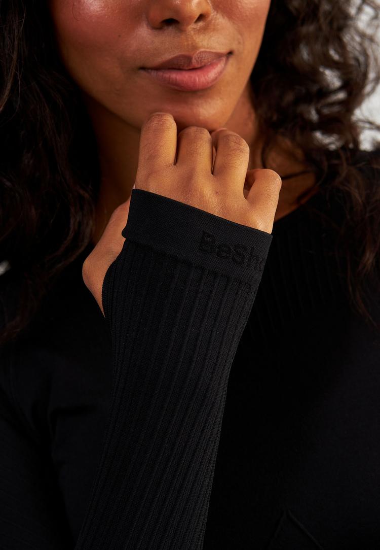 BeShaped BeShaped Femme Force Langarmshirt Damen - Black - 0 | SportScheck