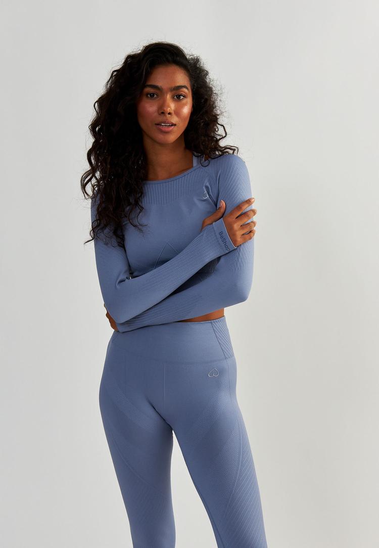 BeShaped BeShaped Femme Force Langarmshirt Damen - Light Blue - 0 | SportScheck