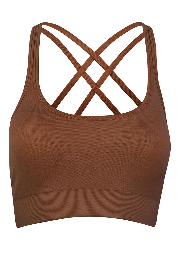 BeShaped BeShaped Sportschool koningin BH Damen - Brown - 0 | SportScheck