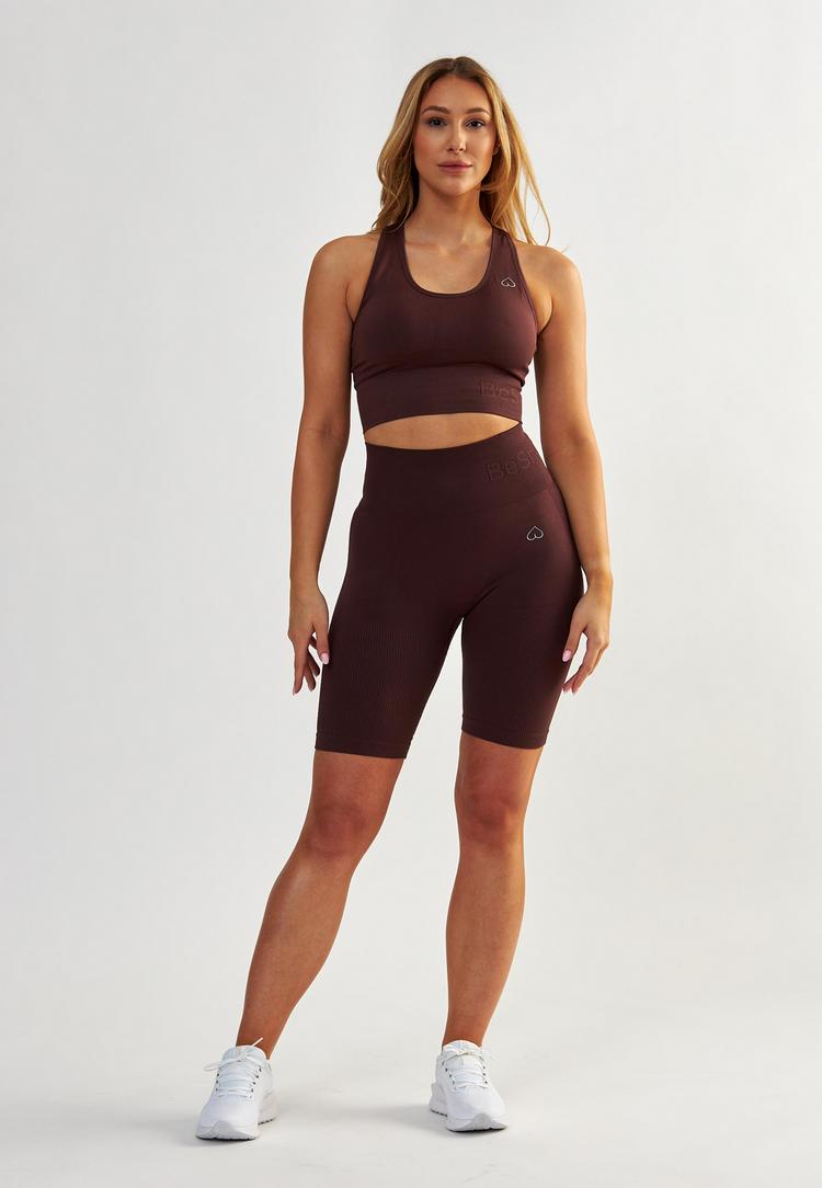 BeShaped BeShaped Body Boost Tights Damen - Brown - 1 | SportScheck
