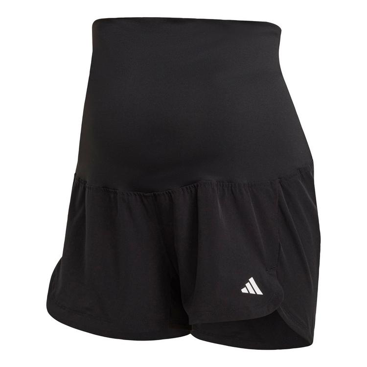 adidas adidas Pacer Woven Stretch Training Shorts &ndash; Funktionsshorts Damen - Black / White - 0 | SportScheck
