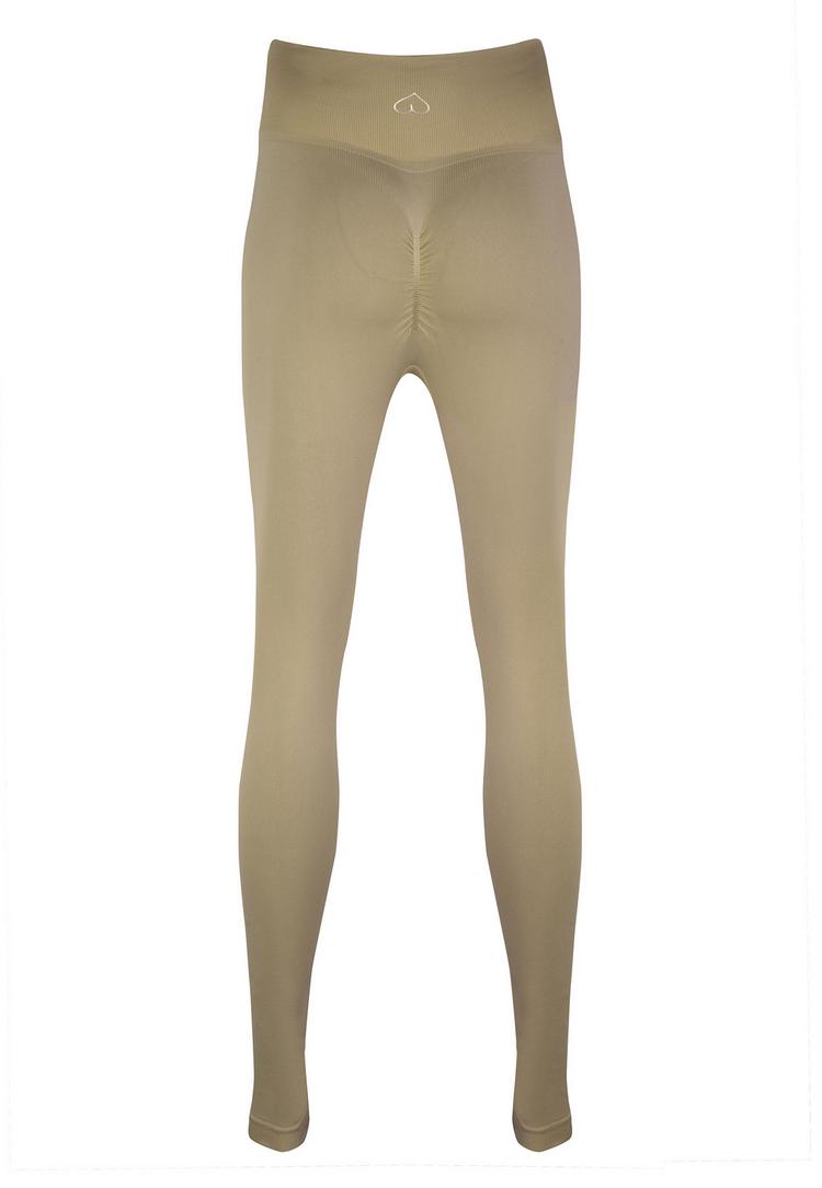 BeShaped BeShaped Sportschool koningin Tights Damen - Taupe - 0 | SportScheck