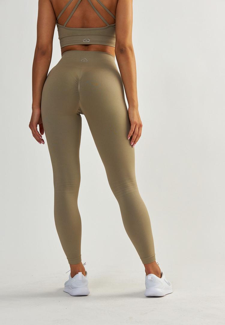 BeShaped BeShaped Sportschool koningin Tights Damen - Taupe - 2 | SportScheck