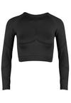 BeShaped Power Up! Langarmshirt Damen - Black