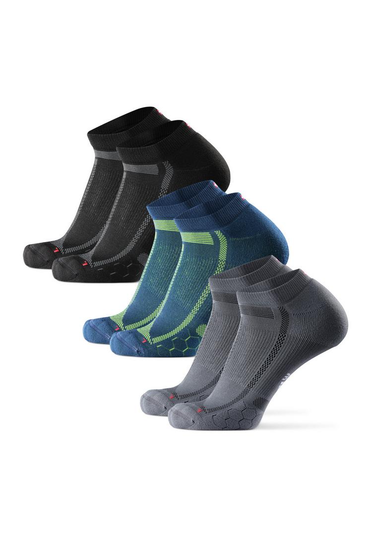 DANISH ENDURANCE DANISH ENDURANCE Long Distance Low-Cut Socken - black/blue/grey - 0 | SportScheck