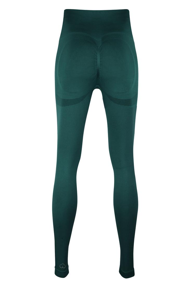 BeShaped BeShaped Aan de slag! Tights Damen - Dark green - 0 | SportScheck