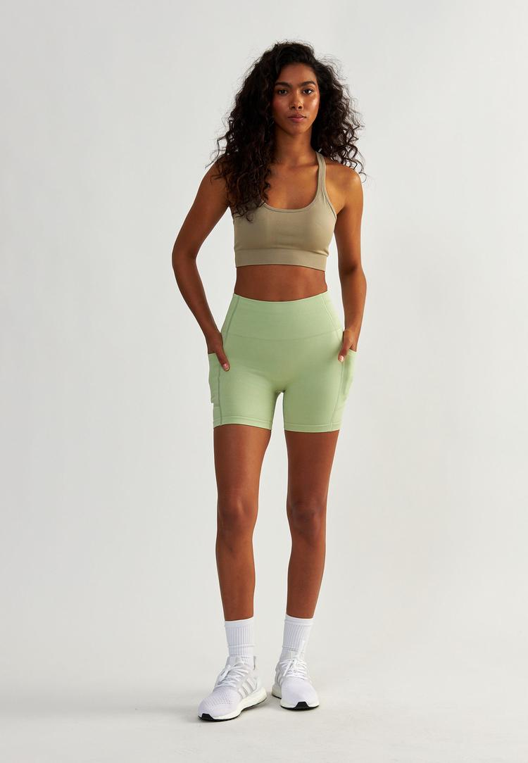 BeShaped BeShaped Lift me up Tights Damen - Light Green - 1 | SportScheck