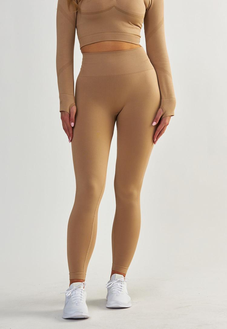 BeShaped BeShaped Aan de slag! Tights Damen - Sand - 0 | SportScheck