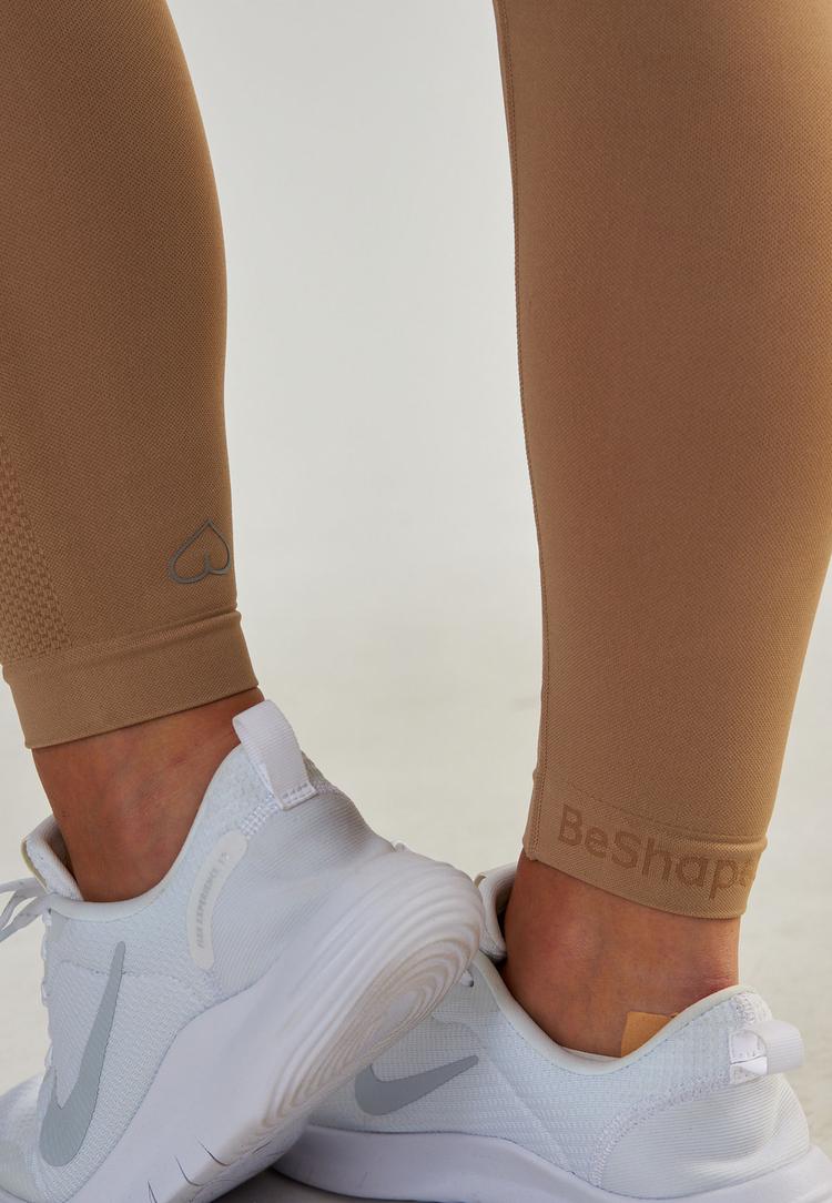 BeShaped BeShaped Aan de slag! Tights Damen - Sand - 0 | SportScheck